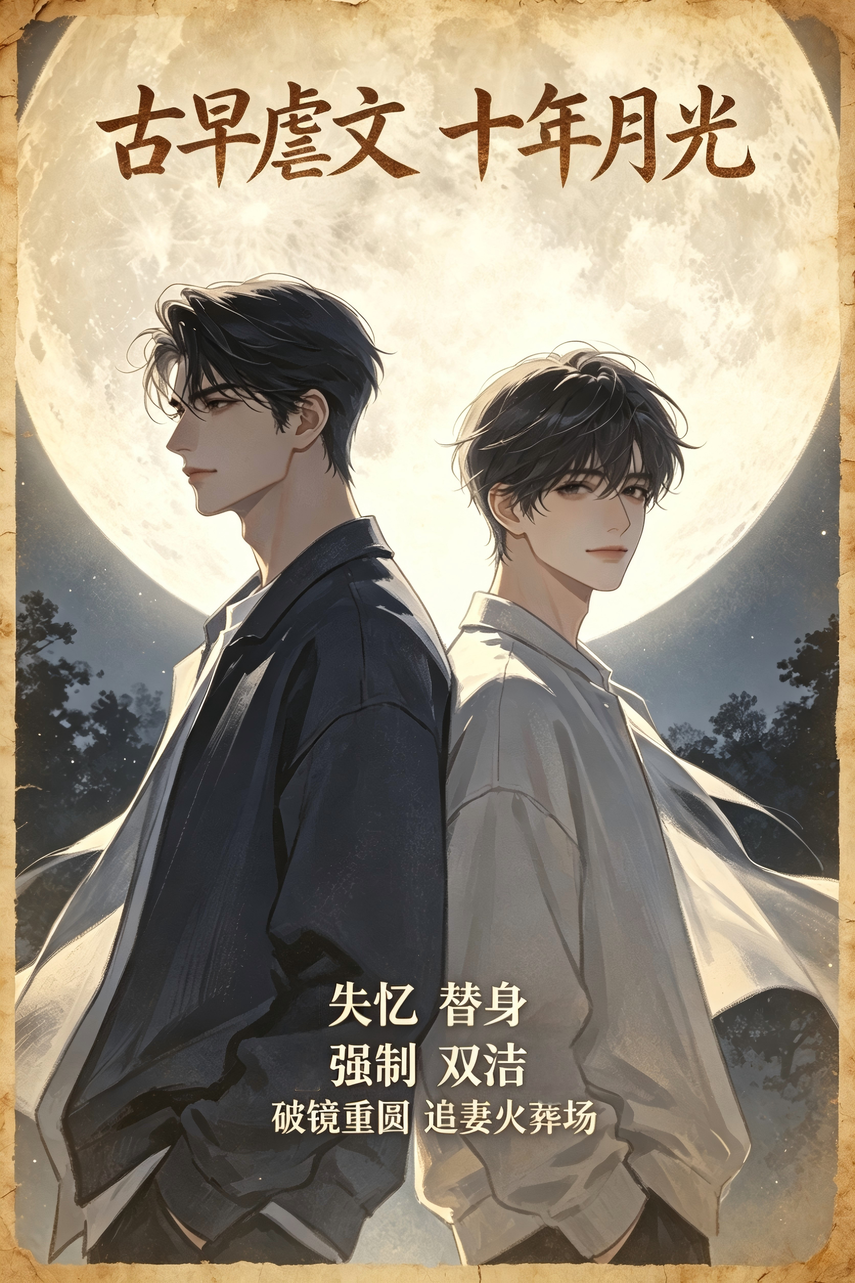 古早虐文：十年月光